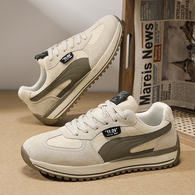 男士德训鞋男生休闲阿甘鞋子