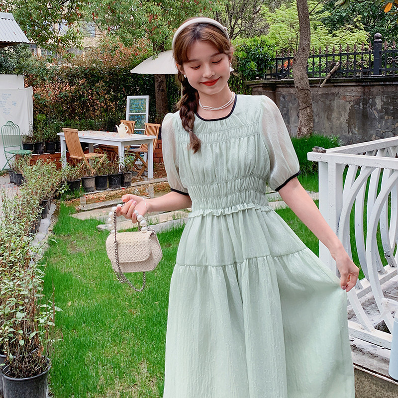 现货新款超仙纸片人仙女连衣裙103-1700-P115-K168,女装连衣裙,浙宝103（原192）