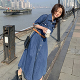 现货2023夏季新款牛仔连衣裙P120K178，女装连衣裙，浙宝103（原192）