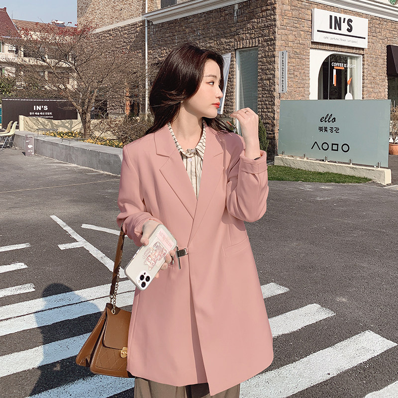 现货设计感小众休闲气质炸街西装192-1526-P125-K178，女装西装，浙宝103（原192）