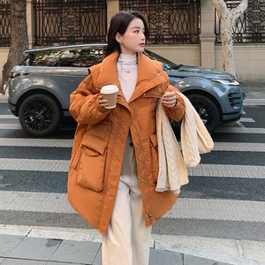 2023新款冬季长款海军领羽绒服90绒192-款号159-P305-K468图片