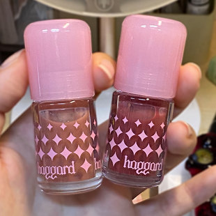 haggard小胖墩黑烬伊莫怪兽护唇蜜玻璃镜面成膜晶冻有色口红防水