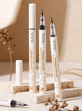 xixi极细笔尖眼线笔防水学生党新手不易晕染脱色正品勾勒下睫毛女