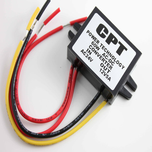 交直流ADC24V28V转12V安防监控摄像机车载电源逆变适配降压器模块