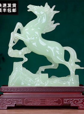 马到成功八骏雄风摆件开业送礼品