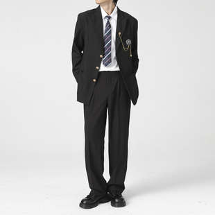 图南馆原创日系学院DK制服套装西装校供感男女西服外套班服高级感