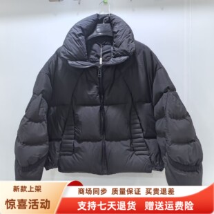 WOYY8813时尚休闲宽松白鸭绒百搭减龄羽绒服短外套冬装2025女新款