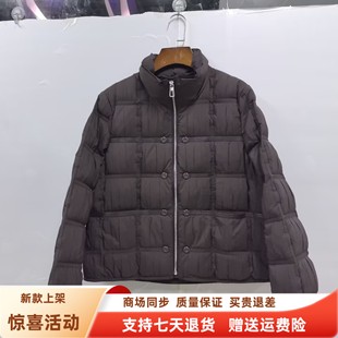 艾薇儿25-0178时尚韩系立领白鸭绒羽绒服短款外套冬装2025女新款