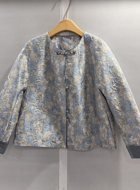 熙琴儿MX261W826时尚国风气质优雅精致中式短外套春装2026女新款