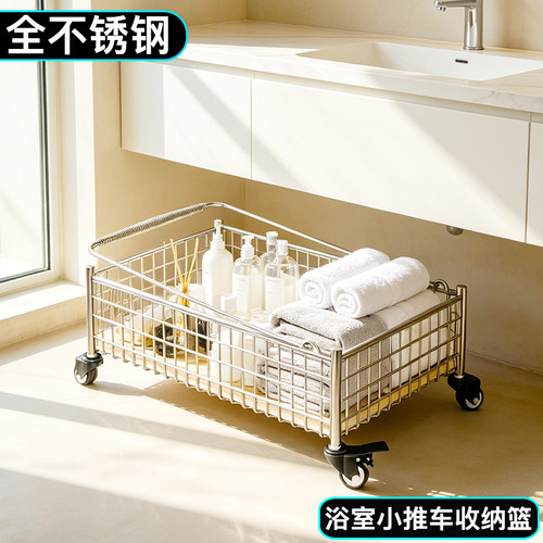 带滚轮可移动脏衣篮家用大容量布艺折叠洗衣篓脏衣服收纳筐收纳桶