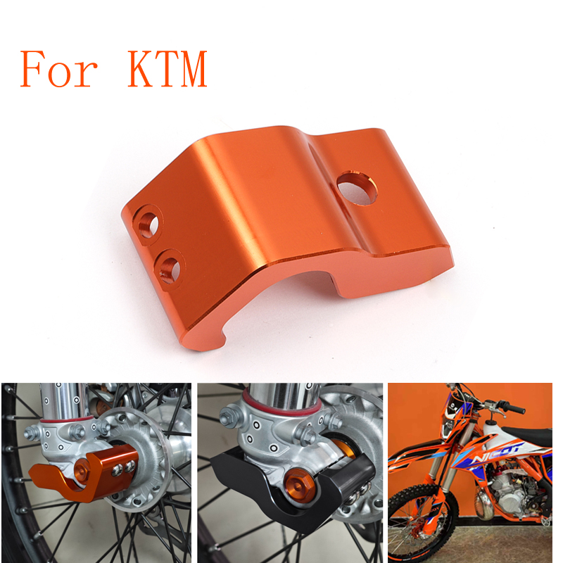 越野摩托车CNC铝合金 WP前减震底座保护罩适用KTM胡斯瓦纳GASGAS