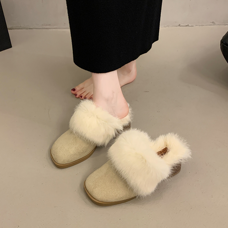 【好物推荐】巨舒适！时尚毛毛鞋