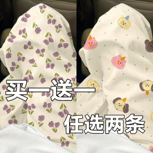 夏季 女家居可外穿人造棉裤 女宽松大码 九分裤 子女士 阔腿裤 棉绸睡裤