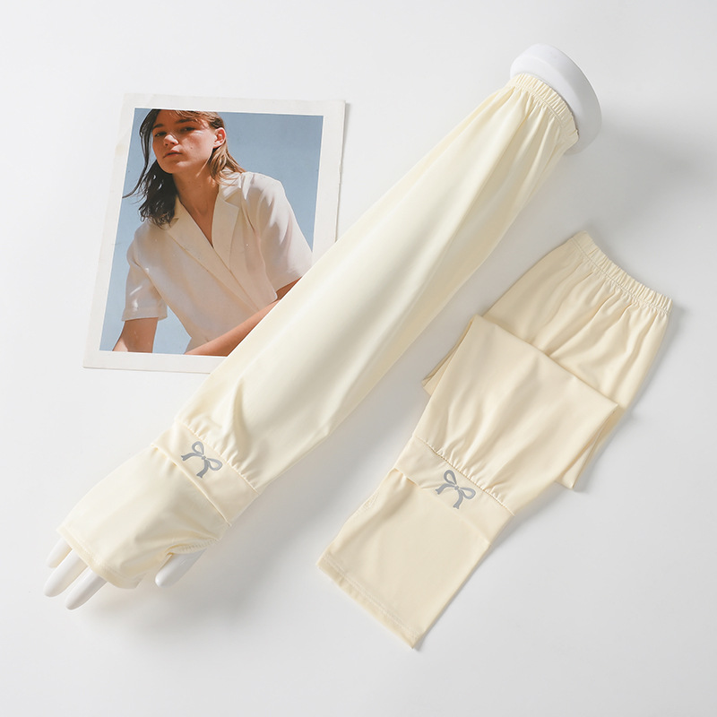 2025新款户外防晒袖开车冰丝袖套女夏季骑行薄款袖子手臂护臂套袖