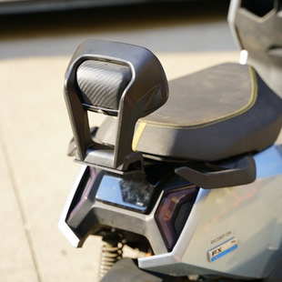 适用小牛FX风速版/FXT专用铝合金加厚后靠背靠垫直上FX改装配件