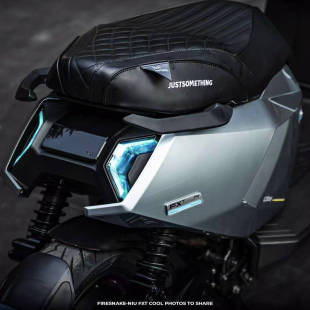 小牛FX 配件 FXT尾灯前大灯行车灯转向灯氛围灯火蛇炫彩可调改装