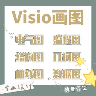 代画visio流程图word画图拓扑图AD电路图化学结构式思维导图代做