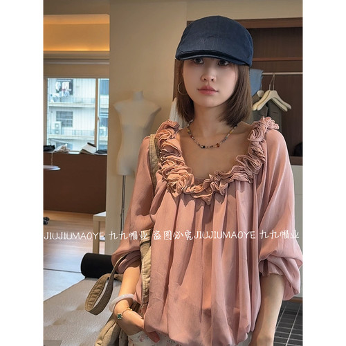 春夏百搭显脸小复古前进帽韩版时尚休闲遮阳帽纯色平顶男女通用