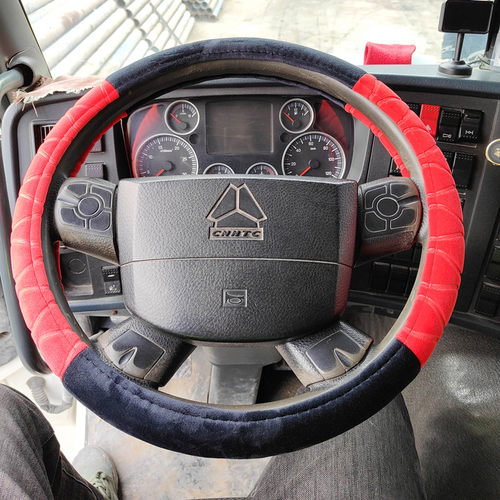 毛绒豪沃TX340冬季把套德龙X3000