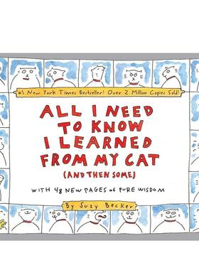 【预售】All I Need to Know I Learned From My Cat 猫教我一切
