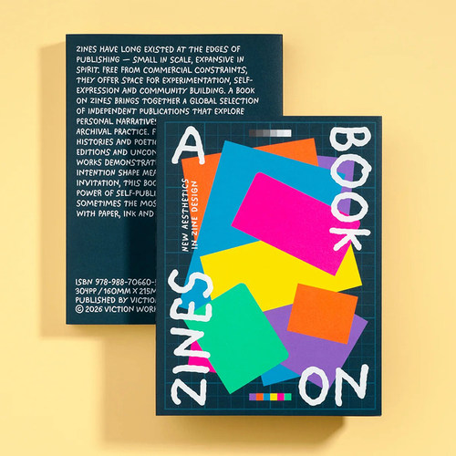 【预售】Zine之书：Zine设计新美学 A Book on Zines: New Aesthetics in Zine Design 原版英文印刷版式色彩设计