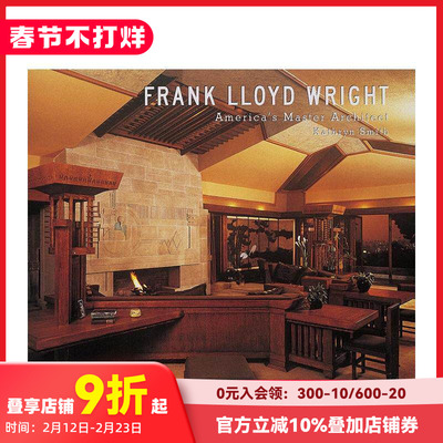【预售】弗兰克?劳埃德?赖特 Frank Lloyd Wright 原版英文建筑设计