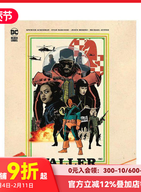 【预售】英文漫画 沃勒 vs.狂野风暴 Waller vs. Wildstorm 原版英