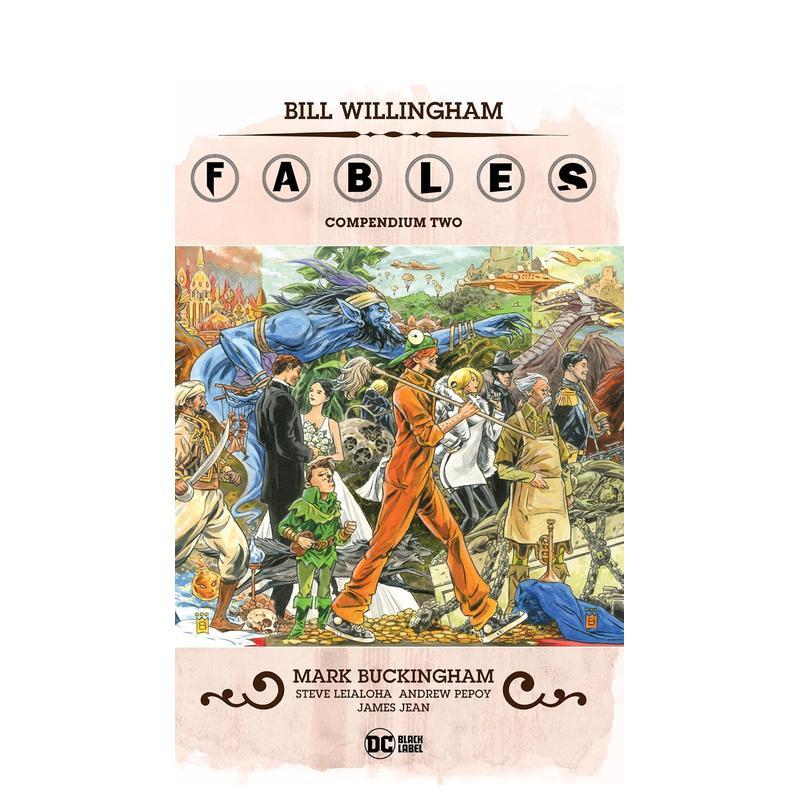 【现货】寓言纲要二 Fables Compendium One 2 英文原版进口漫画书 DC Comics出版 善本图书