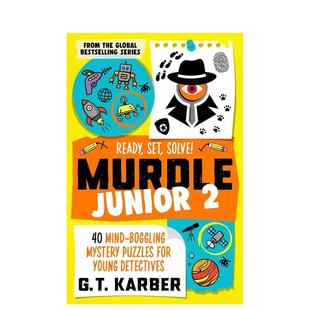 英文生活综合 解决 原版 年轻侦探神秘谜题 畅销系列 Junior Puzzle Murdle 开始 少年谜团2：准备