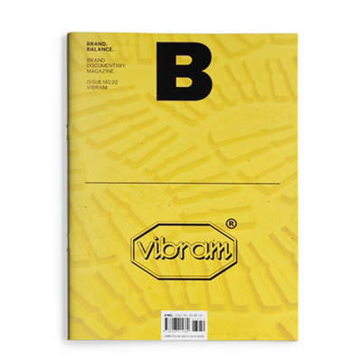 【现货】Magazine《B》 VIBRAM-威伯伦橡胶鞋底 服饰潮流品牌商业期刊杂志 NO.22期 2013年12月 韩国英文版 善本图书
