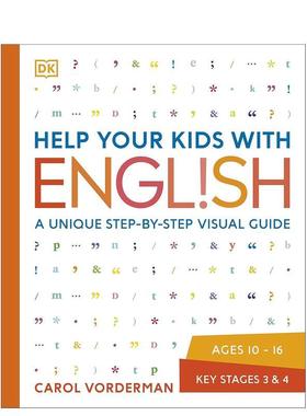 【现货】帮助 10-16 岁的孩子学习英语 Help Your Kids with English（ Ages 10-16） 原版英文青少年读物