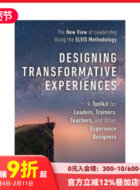 【预售】设计变革性专家 Designing Transformative Exper 原版英文商业行销