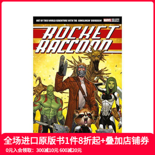 英文漫画 英文原版 Marvel 漫威精选：火箭浣熊 Rocket Tale 正版 Chasing 漫威 Raccoon 善本图书 进口书籍 Select 预售