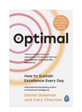 【现货】最佳状态：如何每天保持卓越状态 Optimal 情商之父丹尼尔戈尔曼 领导力 自我提升指南 原版英文心灵励志