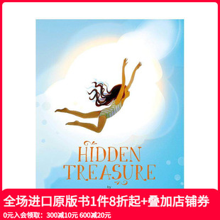 宝藏 善本童书 儿童英语进口图书 Elly 现货 英文原版 MacKay Treasure Hidden 6岁 精装 艺术插画绘本