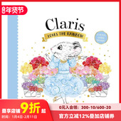 Petite Claris the Loves Claris喜欢彩虹 原版 Rainbow 现货 英文儿童绘本 善本图书