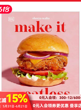 【预售】无肉也美味 Make It Meatless 原版英文餐饮生活美食