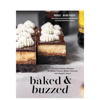 【预售】烘焙与微醺 Baked & Buzzed 原版英文餐饮生活美食