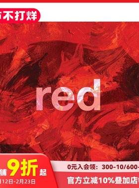 【预售】红色Red 4-8岁儿童情感品格启蒙故事绘本 英文原版 善意善良教育 幼儿早教 Laura Vaccaro Seeger 善本图书