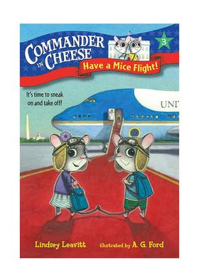 【现货】英文原版 老鼠航班 Have a Mice Flight! 儿童英语故事章节桥梁书分级阅读 6岁以上 进口图书 善本童书