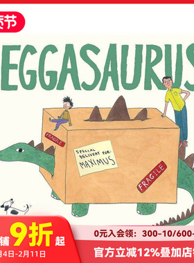 【预售】恐龙蛋 Jennifer Wagh 故事图画书 Hallie Bateman Simon