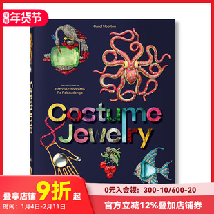 【预售】【TASCHEN】璀璨仿艺：时尚珠宝艺术 Costume Jewelry 原版英文珠宝首饰 XL 600件馆藏级珍品