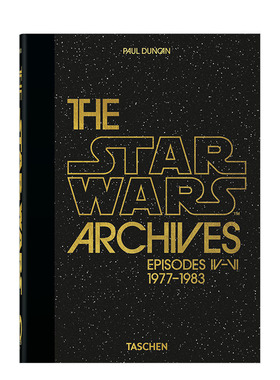 【现货】【Taschen40周年纪念版】星球大战档案1977-1983年 The Star Wars Archives 1977-1983 英文原版星战电影剧照访谈