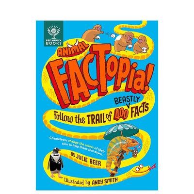 【FACia】趣味知识百科 奇妙的动物 恶心的东西 大英百科全书 Animal Facia! 原版英文儿童绘本 善本图书