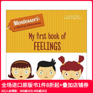 World 预售 Montessori 英文儿童语言 我 原版 蒙台梭利成就世界 概念启蒙 情绪初识书 Achievements