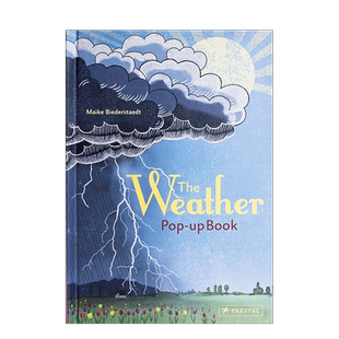 天气The Weather 立体Pop-up Book 6岁以上自然科普趣味绘本 英文原版 送礼佳品 Maike Biederstadt 善本图书