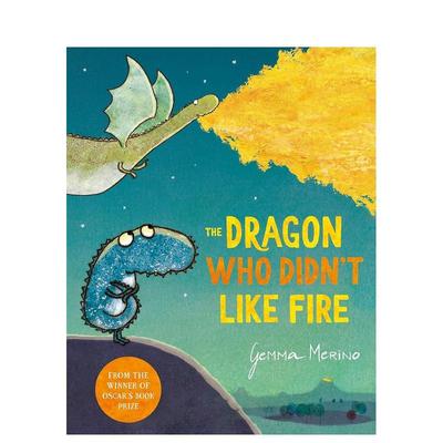 【预售】不喜欢火的龙 The Dragon Who Didn't Like Fire 原版英文儿童绘本 善本图书