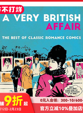 【预售】非常英国情 最佳经典爱情漫画 Very British Affair: The Best of Classic Romance Comics 原版英文漫画书 善本图书