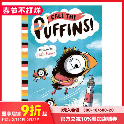 【预售】【预 售】呼叫海雀 Call the Puffins英文青少年读物 原版图书外版进口书籍Cath Howe  Ella Okstad
