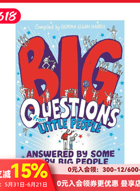 【预售】小人物大问题 大人物回答 Big Questions From Little People . 原版英文生活综合